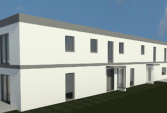 Doppelhaus Vorderseite