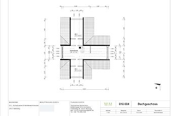 Grundriss Spitzboden